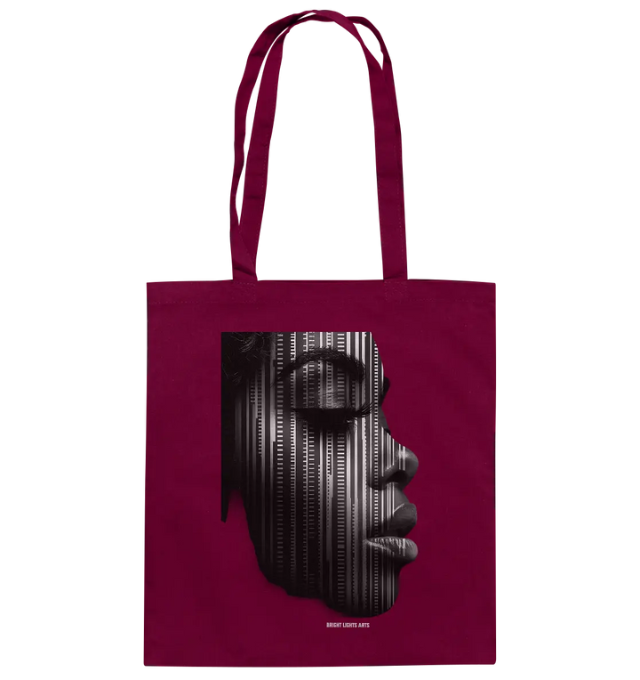 Digitale Identität – Moderne Kunst zwischen Mensch & Code - Baumwolltasche Bright Lights Arts