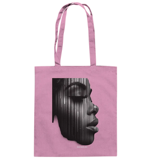 Digitale Identität – Moderne Kunst zwischen Mensch & Code - Baumwolltasche Bright Lights Arts