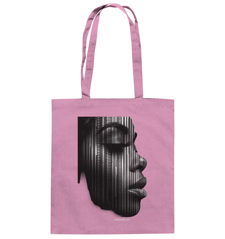 Digitale Identität – Moderne Kunst zwischen Mensch & Code - Baumwolltasche Bright Lights Arts