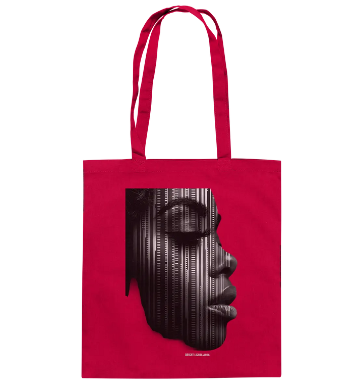Digitale Identität – Moderne Kunst zwischen Mensch & Code - Baumwolltasche Bright Lights Arts