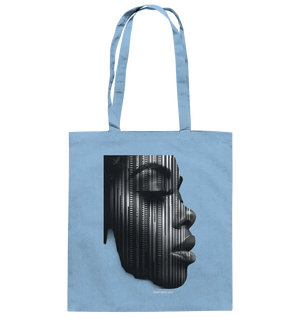 Digitale Identität – Moderne Kunst zwischen Mensch & Code - Baumwolltasche Bright Lights Arts