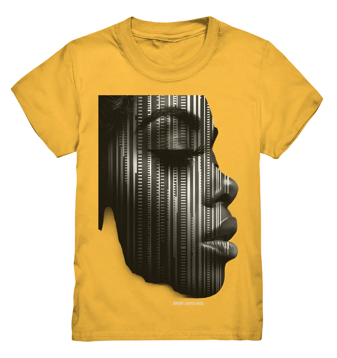 Digitale Identität – Moderne Kunst zwischen Mensch & Code - Kids Premium Shirt Bright Lights Arts