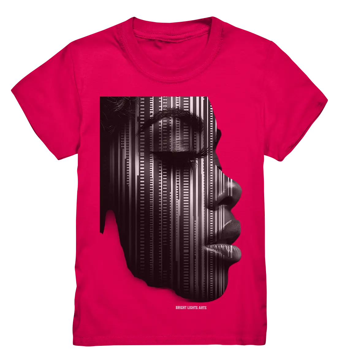 Digitale Identität – Moderne Kunst zwischen Mensch & Code - Kids Premium Shirt Bright Lights Arts