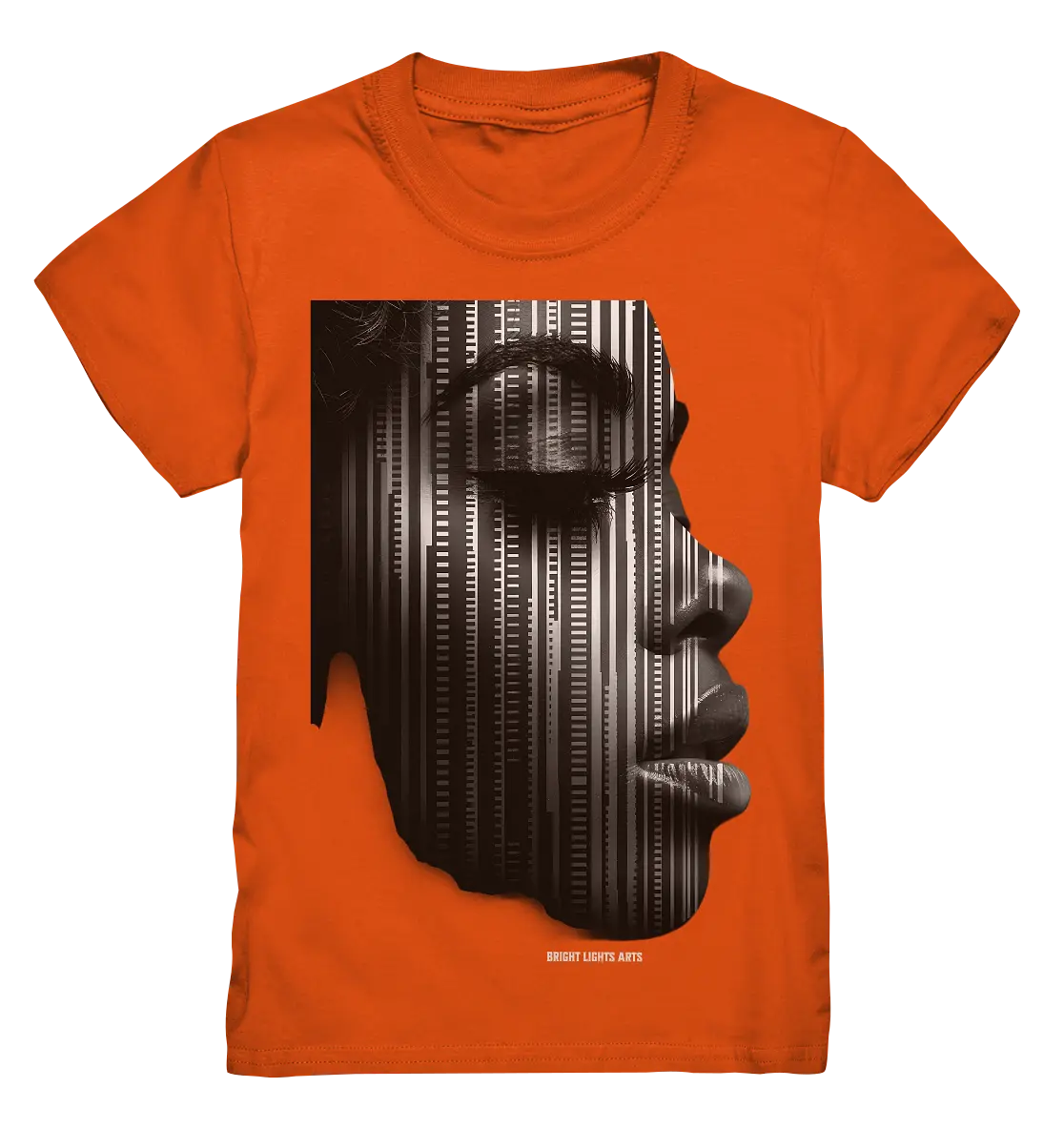 Digitale Identität – Moderne Kunst zwischen Mensch & Code - Kids Premium Shirt Bright Lights Arts