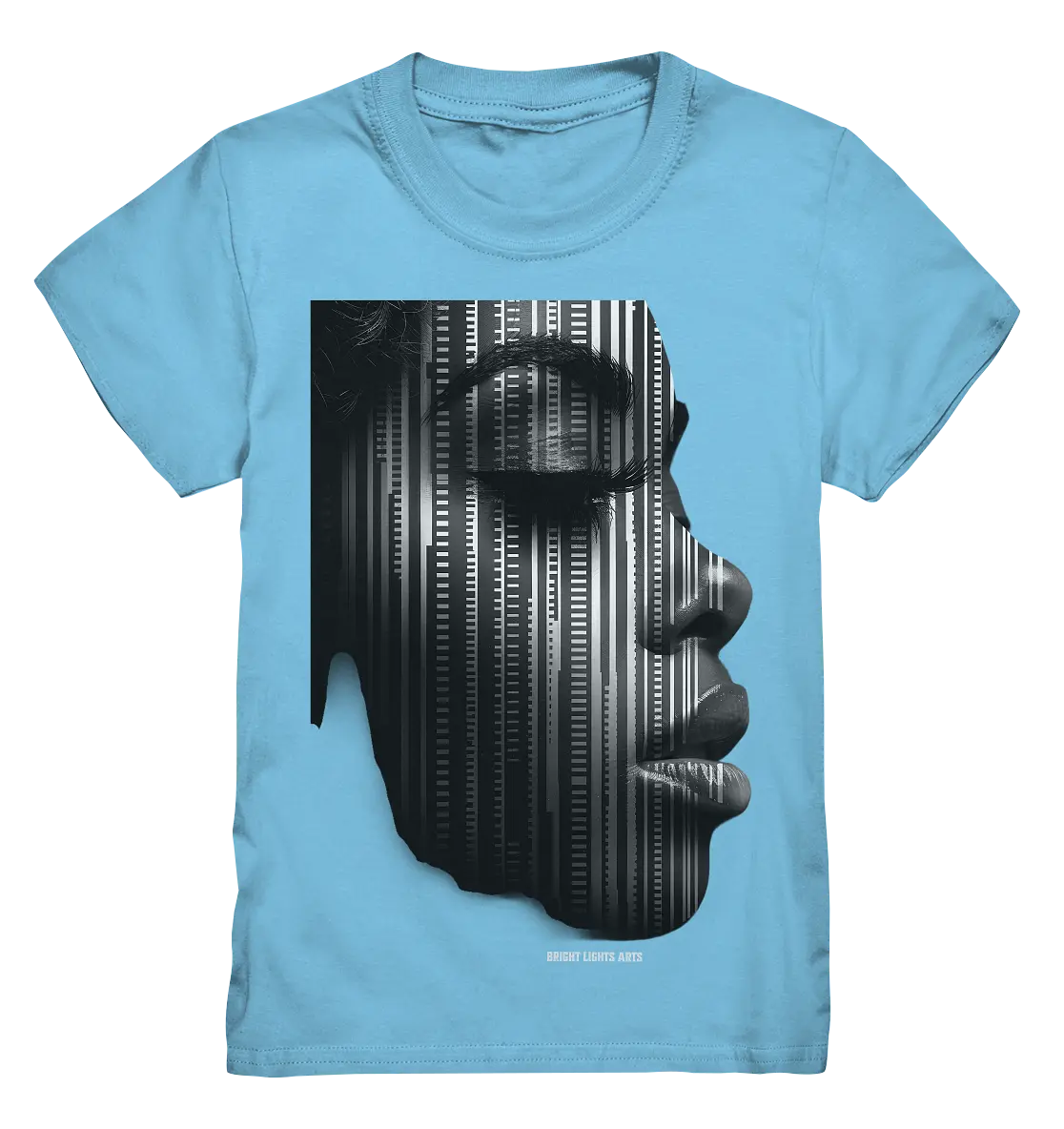 Digitale Identität – Moderne Kunst zwischen Mensch & Code - Kids Premium Shirt Bright Lights Arts