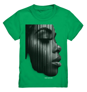 Digitale Identität – Moderne Kunst zwischen Mensch & Code - Kids Premium Shirt Bright Lights Arts