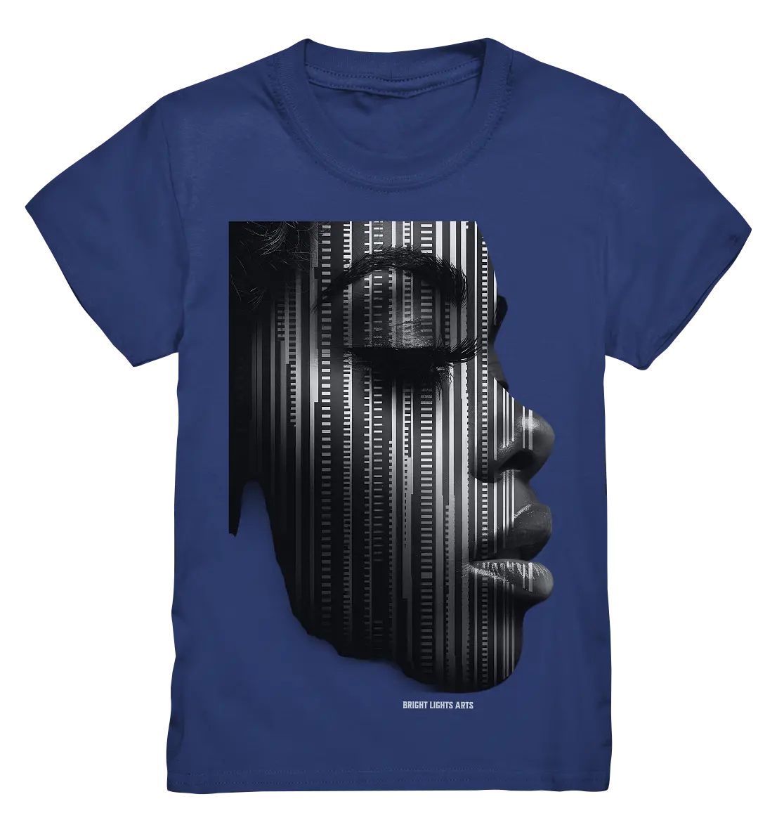 Digitale Identität – Moderne Kunst zwischen Mensch & Code - Kids Premium Shirt Bright Lights Arts
