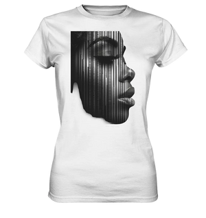 Digitale Identität – Moderne Kunst zwischen Mensch & Code - Ladies Premium Shirt Bright Lights Arts