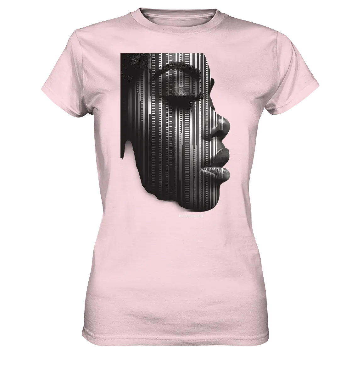 Digitale Identität – Moderne Kunst zwischen Mensch & Code - Ladies Premium Shirt Bright Lights Arts