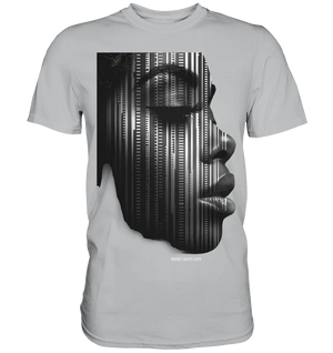 Digitale Identität – Moderne Kunst zwischen Mensch & Code - Premium Shirt Bright Lights Arts