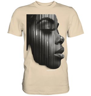 Digitale Identität – Moderne Kunst zwischen Mensch & Code - Premium Shirt Bright Lights Arts