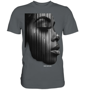 Digitale Identität – Moderne Kunst zwischen Mensch & Code - Premium Shirt Bright Lights Arts
