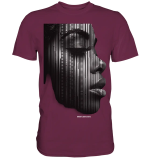 Digitale Identität – Moderne Kunst zwischen Mensch & Code - Premium Shirt Bright Lights Arts