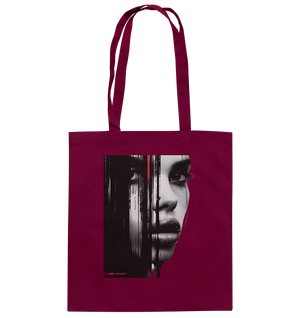 Digitales Mysterium: Fragmentierte Schönheit - Baumwolltasche Bright Lights Arts