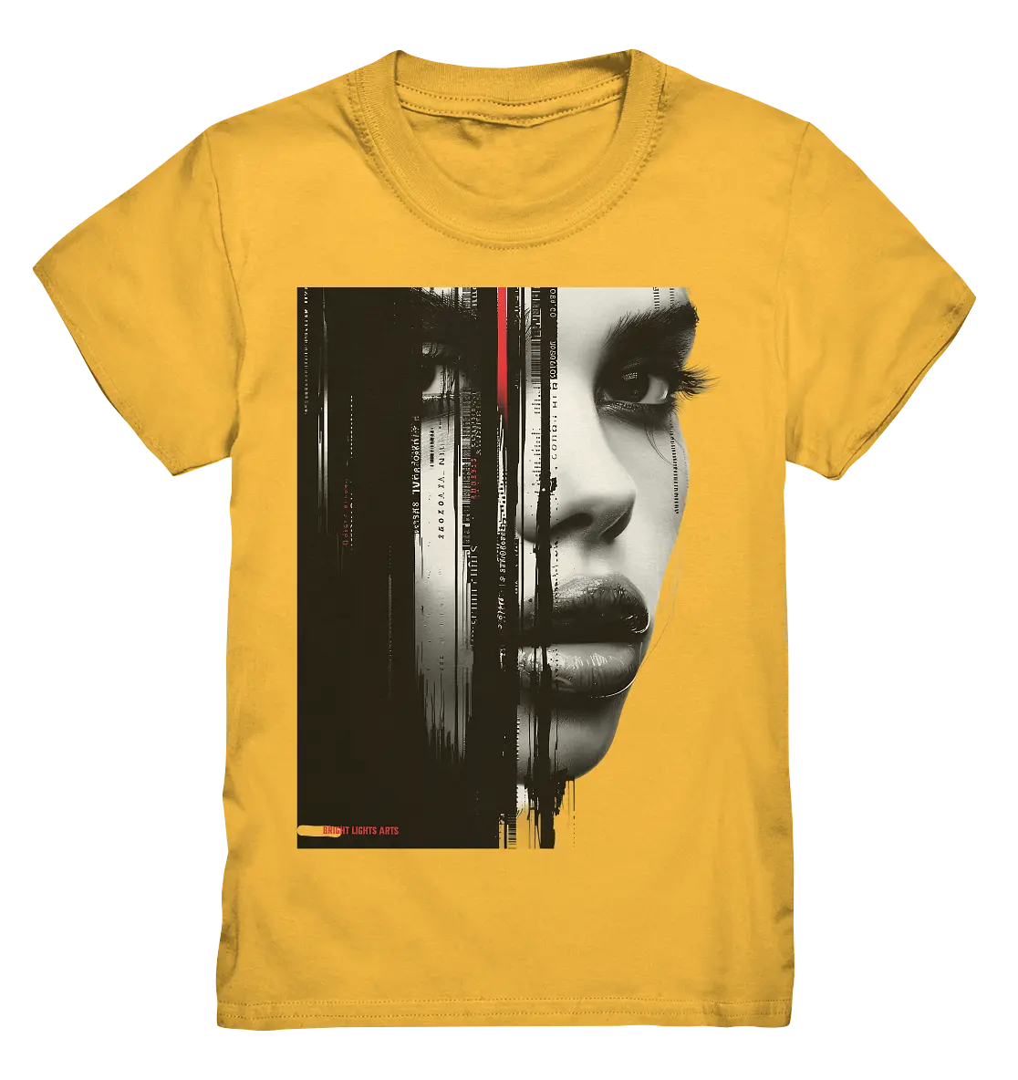 Digitales Mysterium: Fragmentierte Schönheit - Kids Premium Shirt Bright Lights Arts