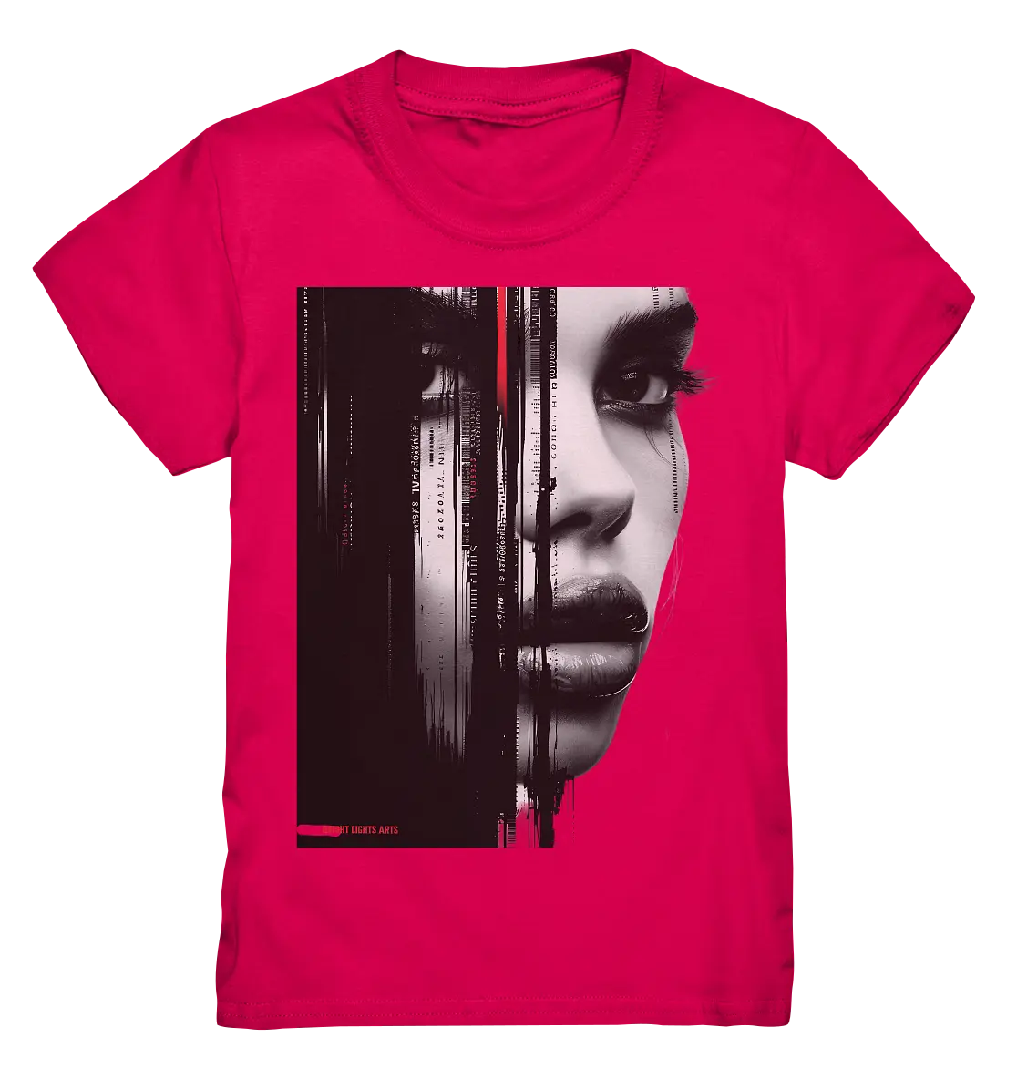 Digitales Mysterium: Fragmentierte Schönheit - Kids Premium Shirt Bright Lights Arts