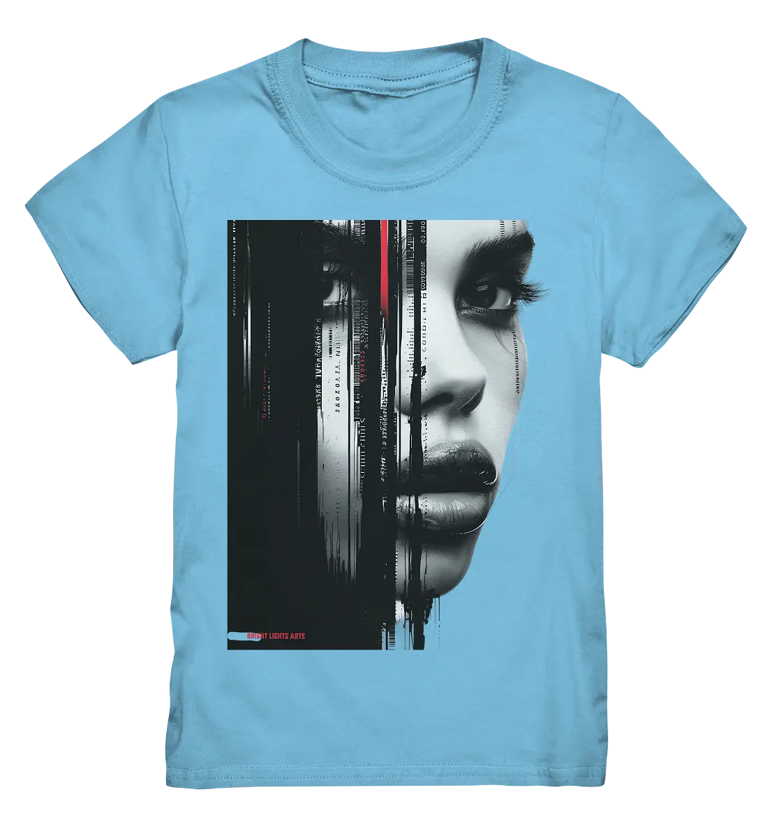 Digitales Mysterium: Fragmentierte Schönheit - Kids Premium Shirt Bright Lights Arts