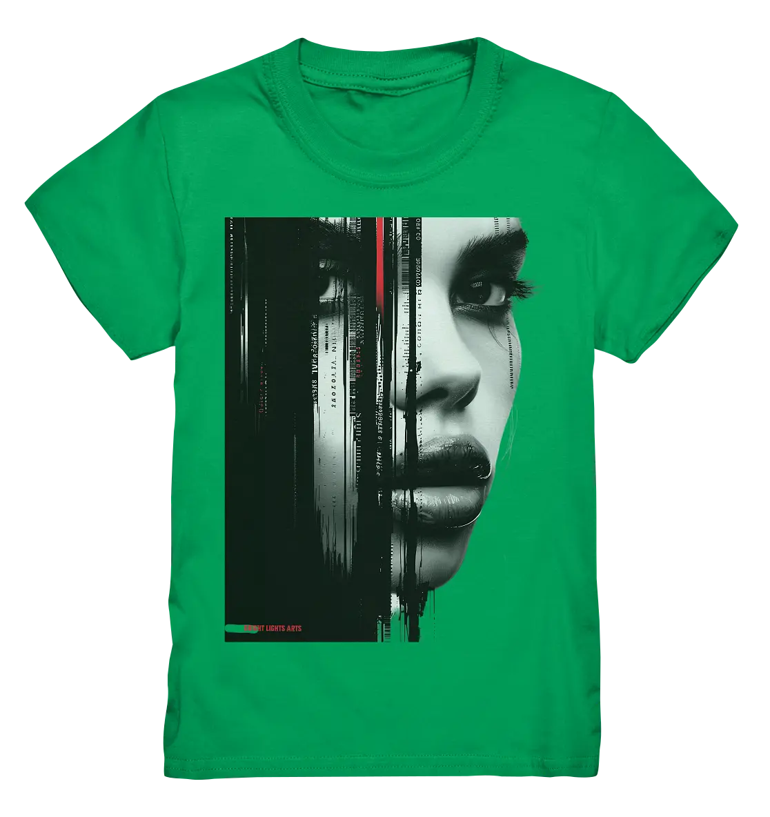 Digitales Mysterium: Fragmentierte Schönheit - Kids Premium Shirt Bright Lights Arts