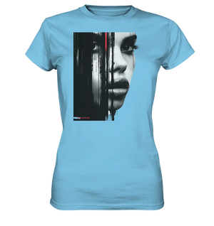 Digitales Mysterium: Fragmentierte Schönheit - Ladies Premium Shirt Bright Lights Arts