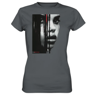 Digitales Mysterium: Fragmentierte Schönheit - Ladies Premium Shirt Bright Lights Arts