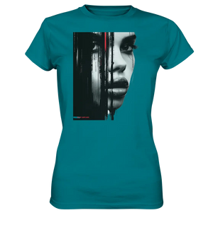 Digitales Mysterium: Fragmentierte Schönheit - Ladies Premium Shirt Bright Lights Arts