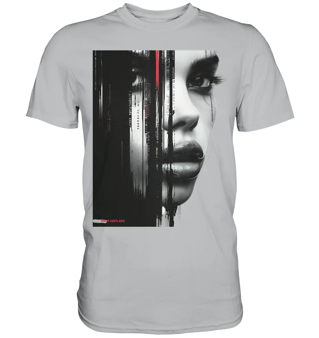 Digitales Mysterium: Fragmentierte Schönheit - Premium Shirt Bright Lights Arts
