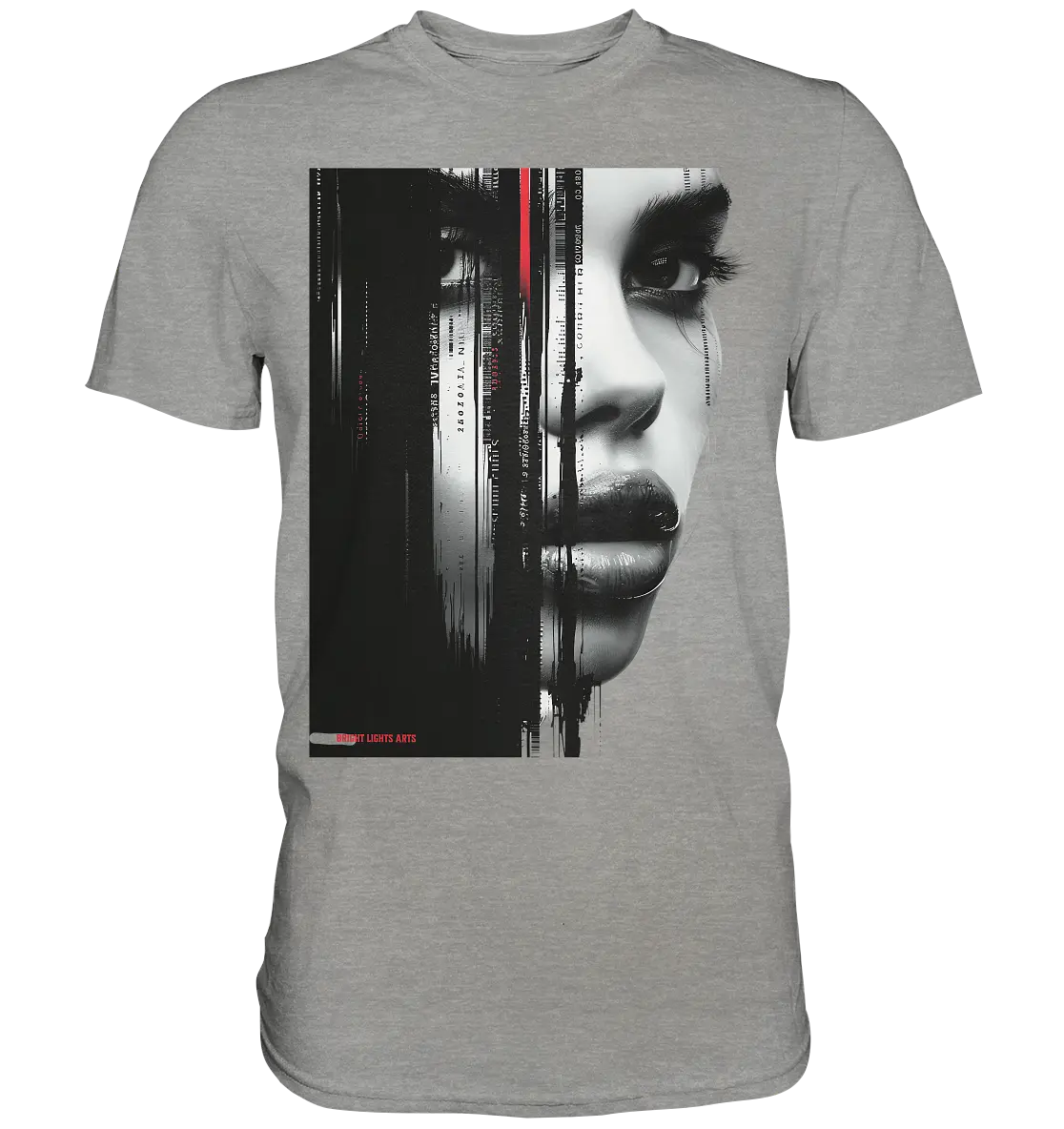 Digitales Mysterium: Fragmentierte Schönheit - Premium Shirt Bright Lights Arts