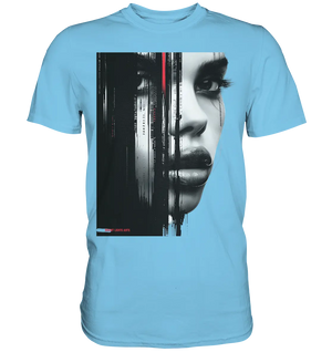 Digitales Mysterium: Fragmentierte Schönheit - Premium Shirt Bright Lights Arts