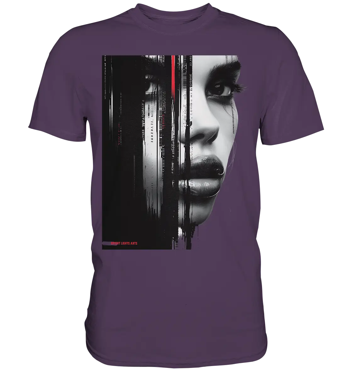 Digitales Mysterium: Fragmentierte Schönheit - Premium Shirt Bright Lights Arts