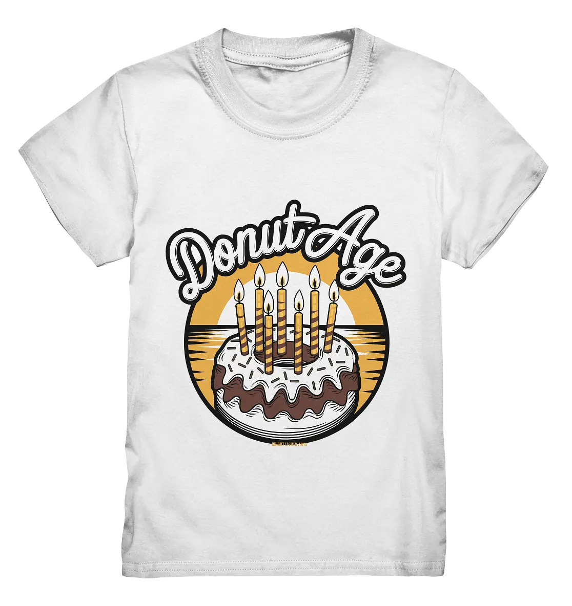 Donut Age - Süße Feiern mit Humor - Kids Premium Shirt Bright Lights Arts