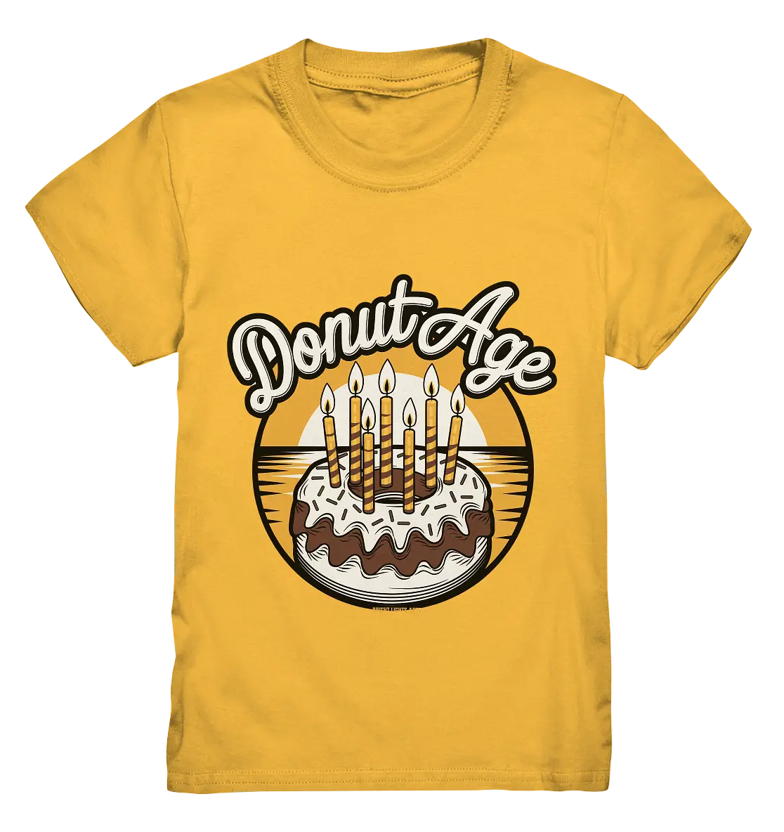 Donut Age - Süße Feiern mit Humor - Kids Premium Shirt Bright Lights Arts