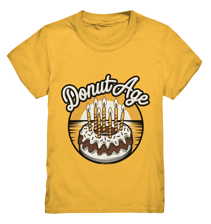 Donut Age - Süße Feiern mit Humor - Kids Premium Shirt Bright Lights Arts