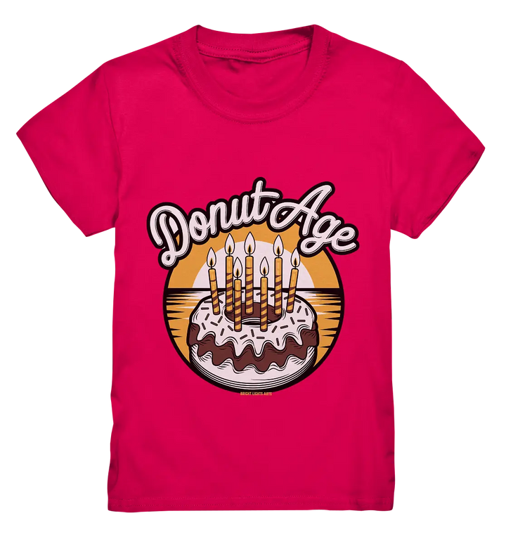 Donut Age - Süße Feiern mit Humor - Kids Premium Shirt Bright Lights Arts