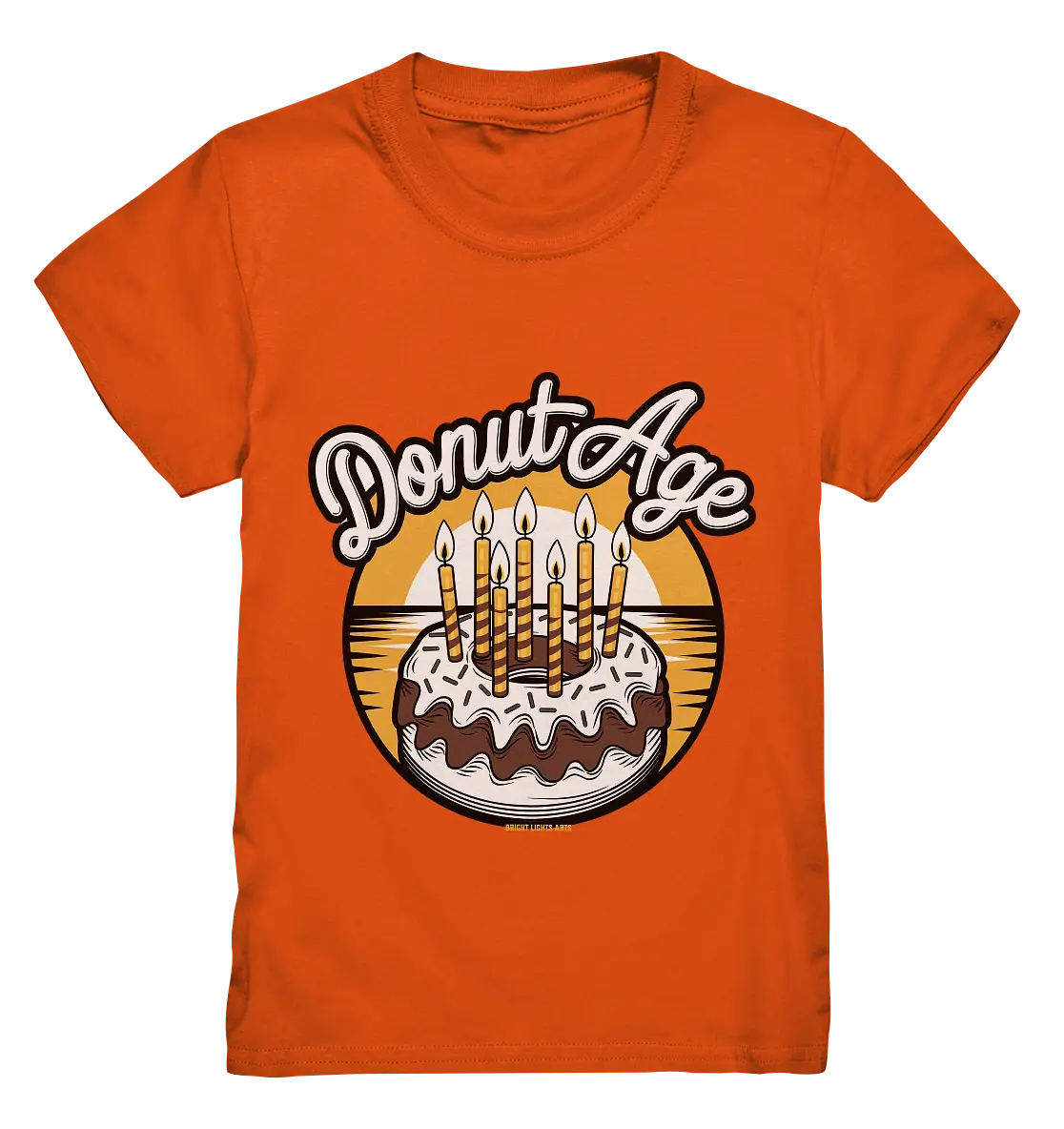 Donut Age - Süße Feiern mit Humor - Kids Premium Shirt Bright Lights Arts