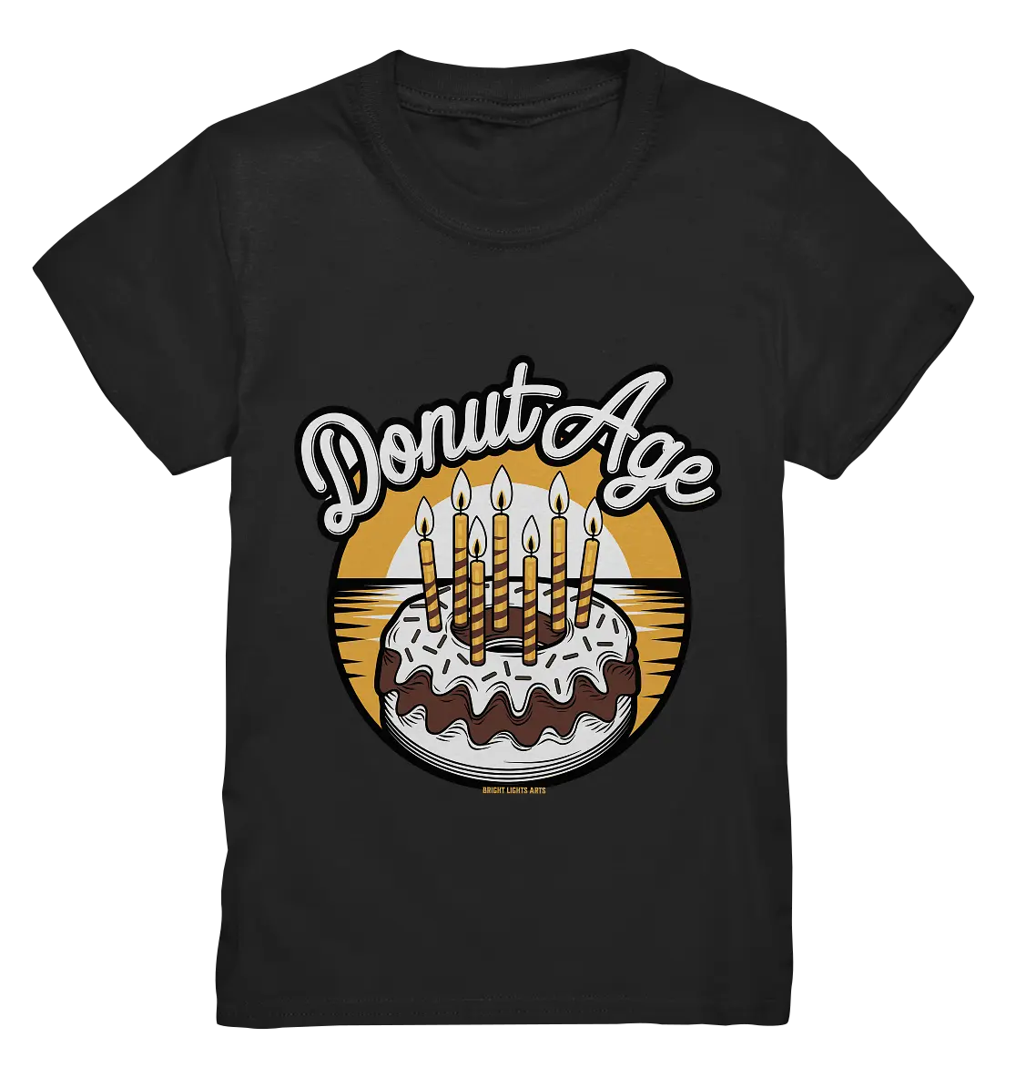 Donut Age - Süße Feiern mit Humor - Kids Premium Shirt Bright Lights Arts