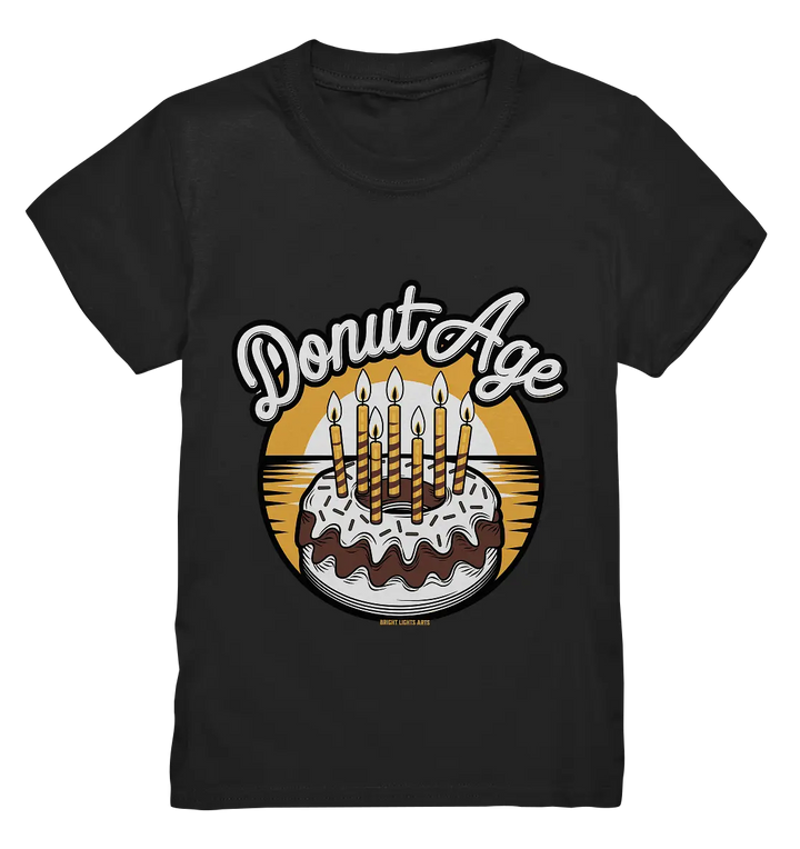 Donut Age - Süße Feiern mit Humor - Kids Premium Shirt Bright Lights Arts