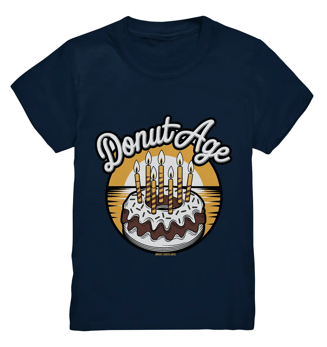 Donut Age - Süße Feiern mit Humor - Kids Premium Shirt Bright Lights Arts