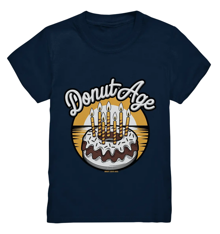 Donut Age - Süße Feiern mit Humor - Kids Premium Shirt Bright Lights Arts