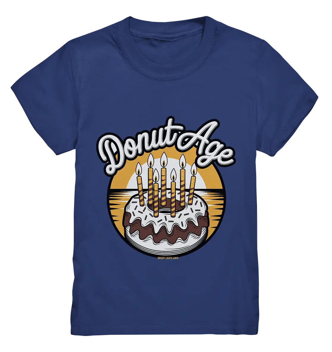 Donut Age - Süße Feiern mit Humor - Kids Premium Shirt Bright Lights Arts