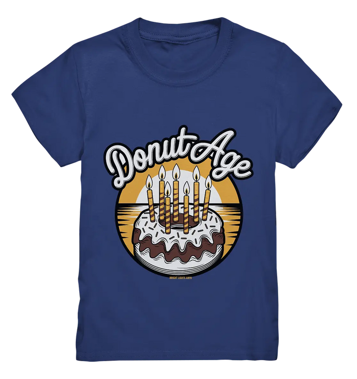 Donut Age - Süße Feiern mit Humor - Kids Premium Shirt Bright Lights Arts