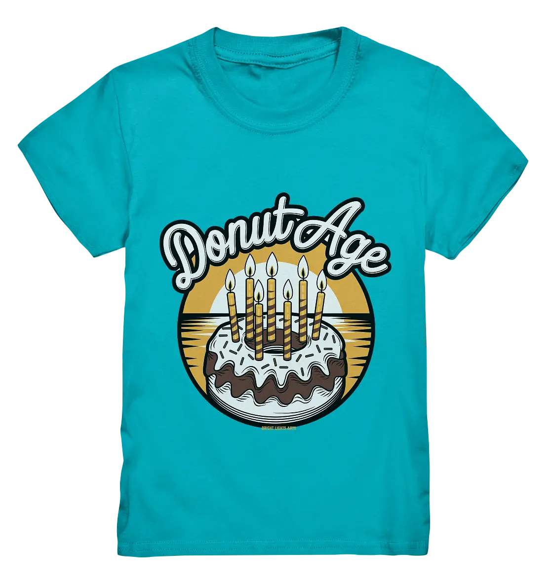 Donut Age - Süße Feiern mit Humor - Kids Premium Shirt Bright Lights Arts