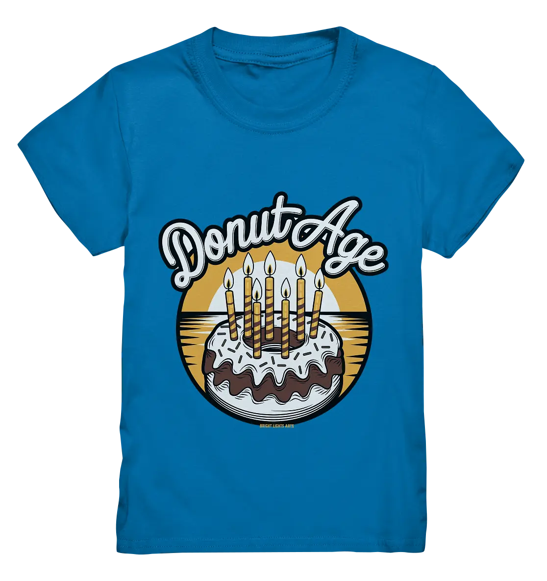 Donut Age - Süße Feiern mit Humor - Kids Premium Shirt Bright Lights Arts