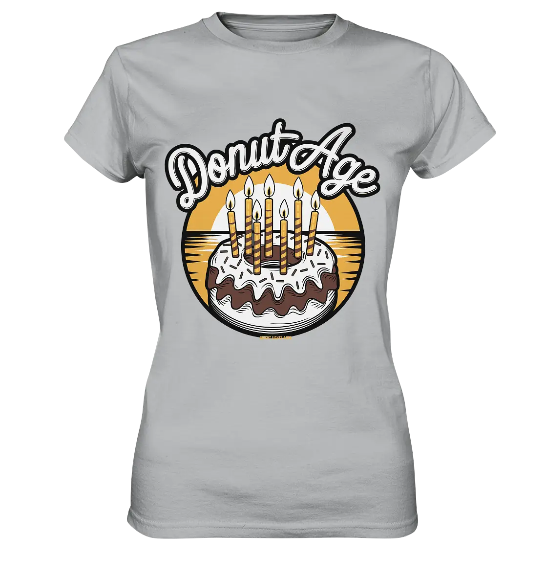Donut Age - Süße Feiern mit Humor - Ladies Premium Shirt Bright Lights Arts