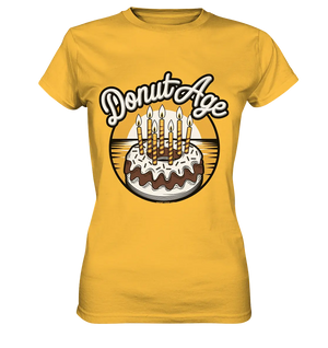 Donut Age - Süße Feiern mit Humor - Ladies Premium Shirt Bright Lights Arts