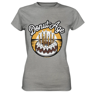 Donut Age - Süße Feiern mit Humor - Ladies Premium Shirt Bright Lights Arts