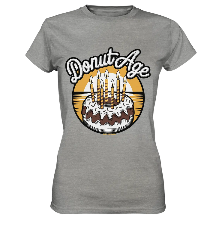 Donut Age - Süße Feiern mit Humor - Ladies Premium Shirt Bright Lights Arts