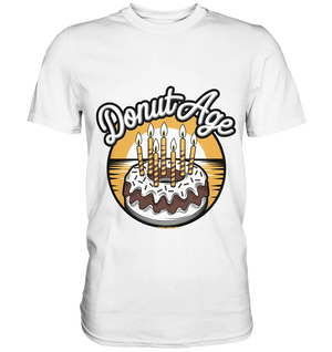Donut Age - Süße Feiern mit Humor - Premium Shirt Bright Lights Arts