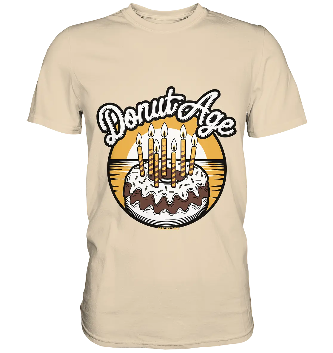 Donut Age - Süße Feiern mit Humor - Premium Shirt Bright Lights Arts