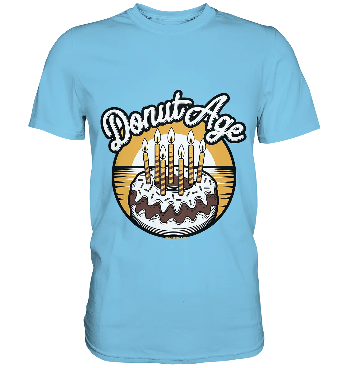 Donut Age - Süße Feiern mit Humor - Premium Shirt Bright Lights Arts