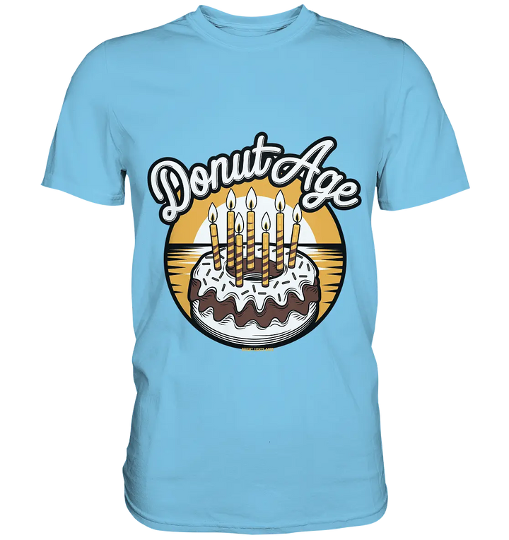 Donut Age - Süße Feiern mit Humor - Premium Shirt Bright Lights Arts